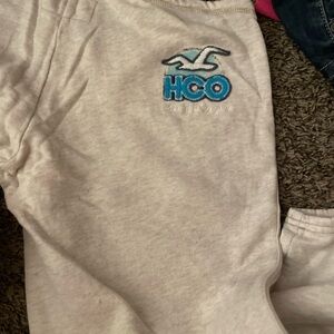 Hollister Kids Cream Joggers